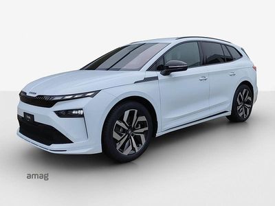 Neu Skoda Enyaq iV SportLine 210 kW (286 PS) 2025 Moon weiss, metallic SUV