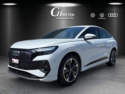 Weiss Gebraucht 2022 Audi Q4 Sportback e-tron Ambiente SUV | CHF 36’900 (Fairer Preis)