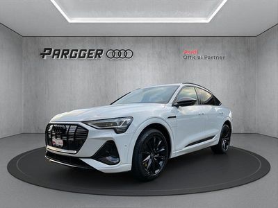 Weiss Gebraucht 2022 Audi e-tron Black Edition SUV | CHF 40’900 (Etwas zu teuer)