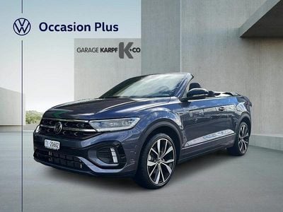 Schwarz Gebraucht 2023 VW T-Roc Cabriolet R-line Cabrio | CHF 36’900 (Fairer Preis)