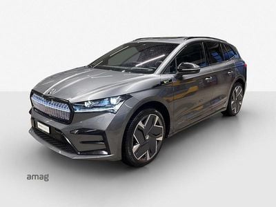 Graphite grau, metallic Gebraucht 2024 Skoda Enyaq iV RS SUV | CHF 49’990 (Fairer Preis)