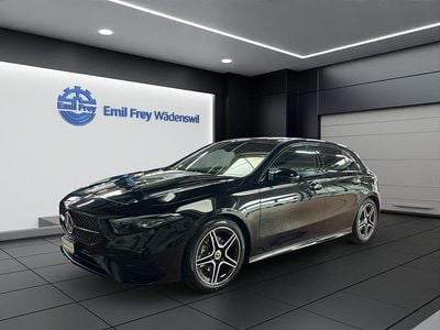 Schwarz Neu 2025 Mercedes A200 AMG line Limousine | CHF 46’490 (Guter Preis)