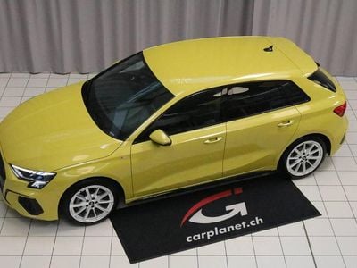 Gelb Neu 2025 Audi A3 S-Line Limousine | CHF 35’990 (Guter Preis)