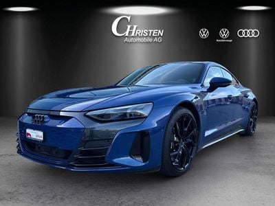Blau Gebraucht 2021 Audi e-tron GT quattro Ambiente Limousine | CHF 53’900 (Superpreis)