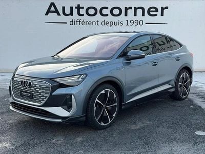 Blau Gebraucht 2026 Audi Q4 Sportback e-tron SUV | CHF 35’850 (Superpreis)
