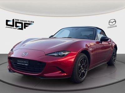 Neu Mazda MX5 Homura-Line 132 PS (97 kW) 2025 Rot Cabrio