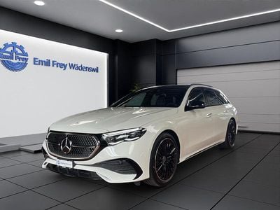 Weiss Neu 2025 Mercedes E220 AMG line Kombi | CHF 97’600 (Teuer)