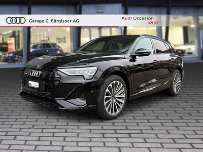 Schwarz Gebraucht 2021 Audi e-tron Black Edition SUV | CHF 39’660 (Fairer Preis)