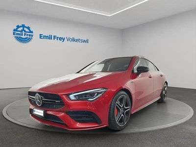 Rot Gebraucht 2022 Mercedes CLA35 AMG AMG Limousine | CHF 49’900 (Fairer Preis)
