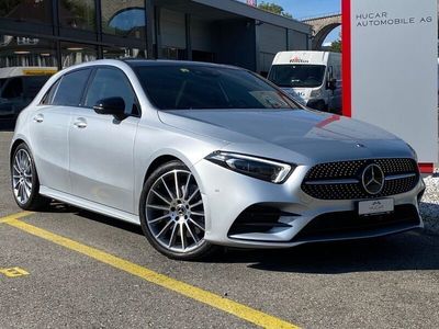 Grau Gebraucht 2018 Mercedes A250 AMG line Limousine | CHF 31’900 (Etwas zu teuer)