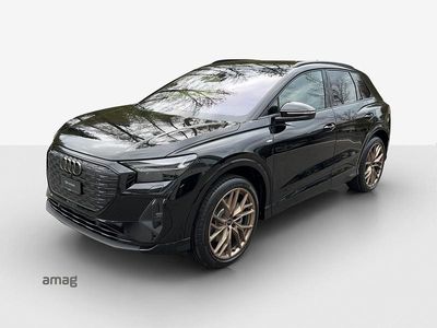 Mythosschwarz metallic Gebraucht 2024 Audi Q4 e-tron Basis SUV | CHF 49’980 (Etwas zu teuer)
