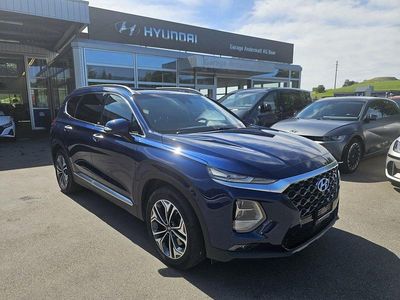 Gebraucht Hyundai Santa Fe 200 PS (147 kW) 2019 Blau SUV