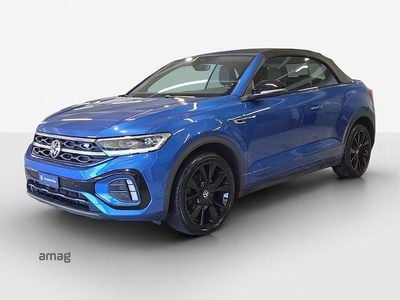 Gebraucht VW T-Roc Cabriolet R-line 150 PS (110 kW) 2022 Ravenna blue metallic Cabrio