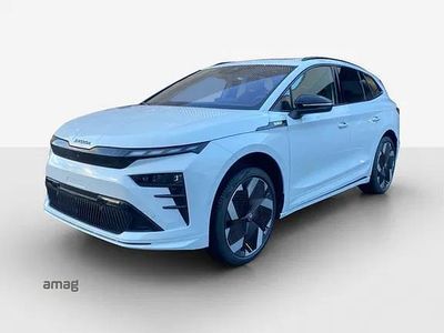 Neu Skoda Enyaq iV RS 250 kW (340 PS) 2025 Moon weiss, metallic SUV