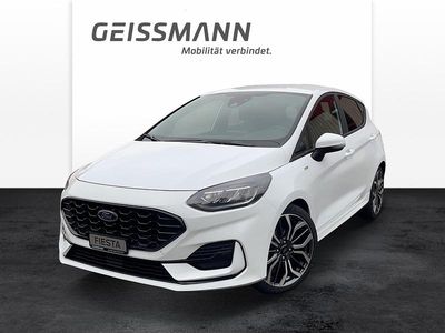 Gebraucht Ford Fiesta ST-Line X 125 PS (91 kW) 2023 Weiss Limousine
