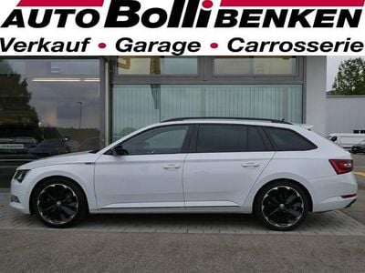 Weiss Gebraucht 2019 Skoda Superb SportlinePlus Kombi | CHF 25’980 (Fairer Preis)