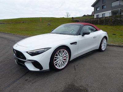Weiss Gebraucht 2022 Mercedes SL55 AMG AMG Cabrio | CHF 159’500