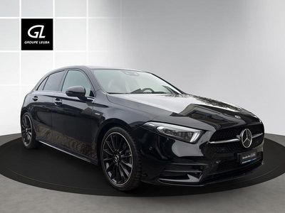 Gebraucht Mercedes A200 AMG line 163 PS (119 kW) 2021 Schwarz Limousine
