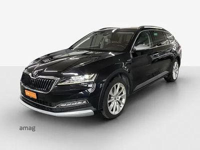 Gebraucht Skoda Superb Scout 4x4 190 PS (139 kW) 2020 Magic schwarz, perleffekt Kombi
