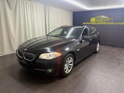 Schwarz Gebraucht 2013 BMW 520 Sport Line Kombi | CHF 12’999 (Teuer)