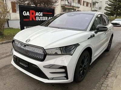 Weiss Gebraucht 2025 Skoda Enyaq iV RS SUV | CHF 30’650 (Superpreis)