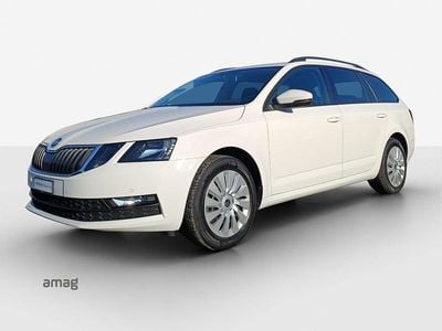 Gebraucht Skoda Octavia Ambition 130 PS (95 kW) 2019 Candy weiss, spezial Kombi