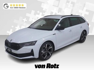Neu Skoda Octavia Lounge 204 PS (150 kW) 2025 Weiss