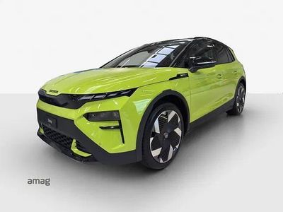 Neu Skoda Elroq RS 250 kW (340 PS) 2026 Mamba grün, spezial mit schwarzem dach SUV