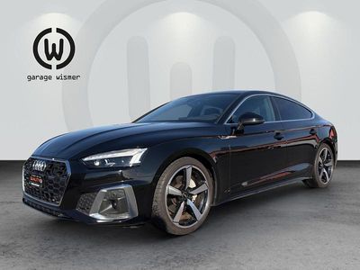 Schwarz Gebraucht 2022 Audi A5 Sportback Attraction Kleinwagen | CHF 38’888 (Guter Preis)