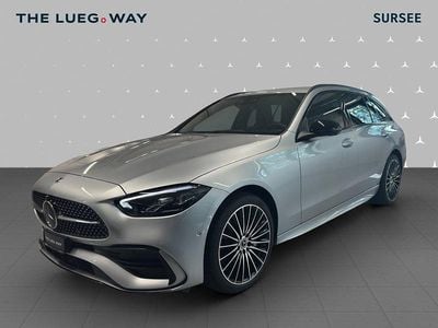 Gebraucht Mercedes C220 AMG line 197 PS (144 kW) 2025 Grau Kombi