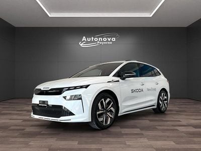 Weiss Neu 2025 Skoda Enyaq iV SportLine SUV | CHF 50’400 (Superpreis)