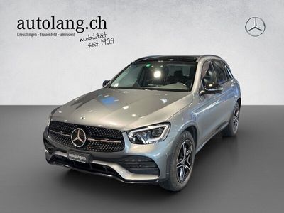 Grau Gebraucht 2021 Mercedes GLC220 AMG line SUV | CHF 42’800 (Teuer)
