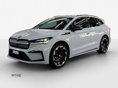 Moon weiss, metallic Gebraucht 2021 Skoda Enyaq iV SportLine SUV | CHF 30’981 (Fairer Preis)