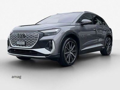 Taifungrau metallic Gebraucht 2024 Audi Q4 e-tron Basis SUV | CHF 47’480 (Fairer Preis)
