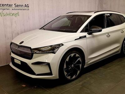 Weiss Gebraucht 2022 Skoda Enyaq iV SportLine SUV | CHF 33’960 (Guter Preis)