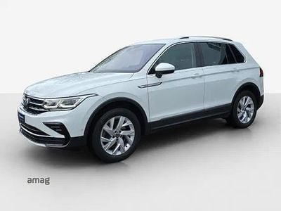 Pure white uni Gebraucht 2023 VW Tiguan Elegance SUV | CHF 35’970 (Fairer Preis)