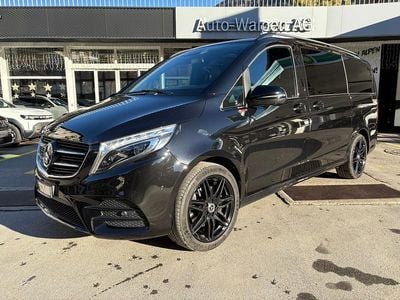 Schwarz Gebraucht 2018 Mercedes V250 Exclusive Van / Kleinbus | CHF 52’800 (Guter Preis)