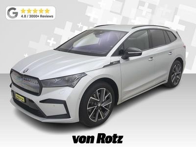 Silber Gebraucht 2024 Skoda Enyaq iV SportLine SUV | CHF 48’740 (Teuer)