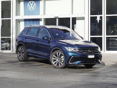 Blau Gebraucht 2022 VW Tiguan R-line SUV | CHF 35’900 (Fairer Preis)