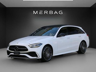 Neu Mercedes C220 197 PS (144 kW) 2025 Weiss Kombi