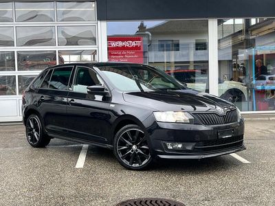 Gebraucht Skoda Rapid Monte Carlo 125 PS (91 kW) 2016 Schwarz Kombi