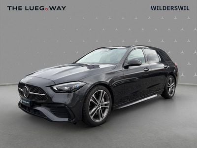 Weiss Gebraucht 2022 Mercedes C220 AMG line Kombi | CHF 34’900 (Guter Preis)