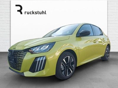 Neu Peugeot 208 Allure Premium 110 PS (80 kW) 2025 Gelb Kleinwagen