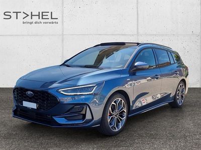 Blau Neu 2025 Ford Focus ST-Line X Kombi | CHF 41’290