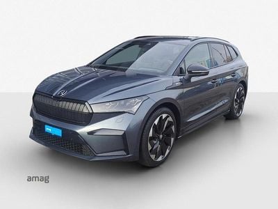 Quartz grau, metallic Gebraucht 2021 Skoda Enyaq iV SportLine SUV | CHF 25’490 (Fairer Preis)