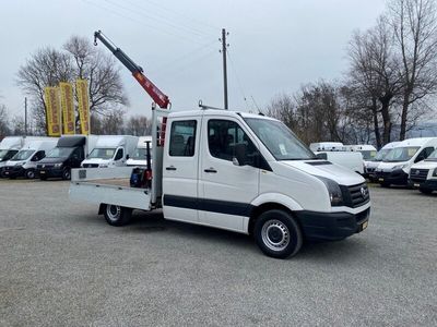 gebraucht VW Crafter 35 2.0 DK Pick-up mit HMF Ladekan