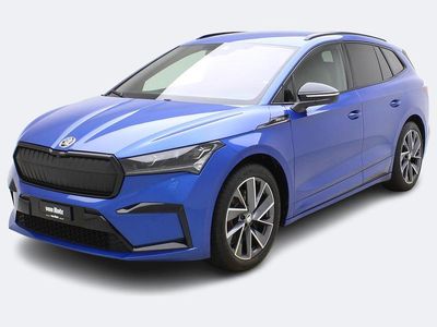 Blau Gebraucht 2021 Skoda Enyaq iV SportLine SUV | CHF 27’490 (Fairer Preis)