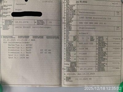 Gebraucht 2016 Land Rover Discovery Sport Pure SUV | CHF 15’500 (Fairer Preis)