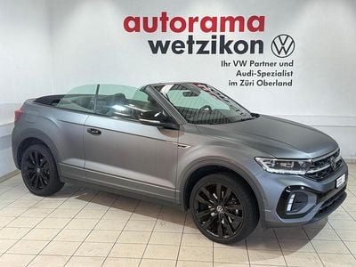 Grau Gebraucht 2023 VW T-Roc Cabriolet R-line Cabrio | CHF 35’890 (Fairer Preis)