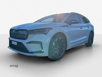 Moon weiss, metallic Gebraucht 2022 Skoda Enyaq iV SportLine SUV | CHF 35’900 (Fairer Preis)